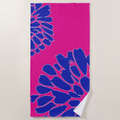 Dahlia. Strandlaken (Voorkant)