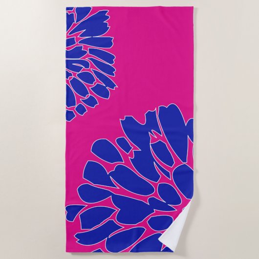 Dahlia. Strandlaken (Voorkant)