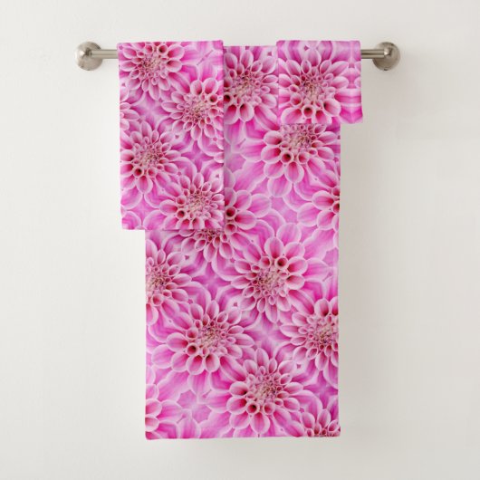 Dahlia Stropdas Bad Handdoek (Insitu)