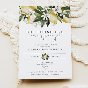 DAHLIA Summer Lemon Main Squeeze Vrijgezellenfeest Kaart