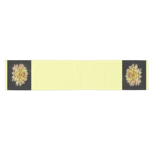 Dahlia Table Runner Korte Tafelloper (Horizontaal)