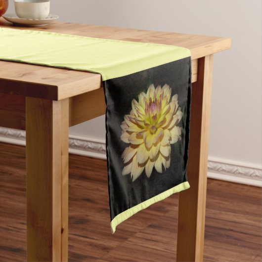 Dahlia Table Runner Korte Tafelloper (Voorbeeld)
