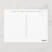 Dahlia the Monster w/quote, briefkaart (Achterkant)