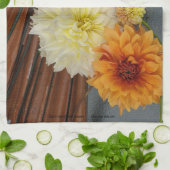 Dahlia theedoek (Gevouwen)