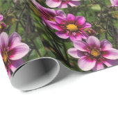 Dahlia Trio Cadeaupapier (Rol Hoek)