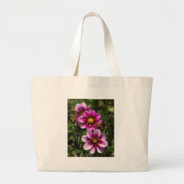 Dahlia Trio Grote Tote Bag