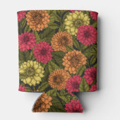 Dahlia tuin blikjeskoeler (Achterkant)