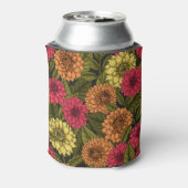 Dahlia tuin blikjeskoeler (Blikje Achterkant)