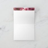 Dahlia VERZENDKAART Bedankkaart (Binnen)