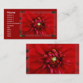 Dahlia Visitekaartje (Voorkant / Achterkant)
