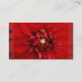 Dahlia Visitekaartje (Achterkant)