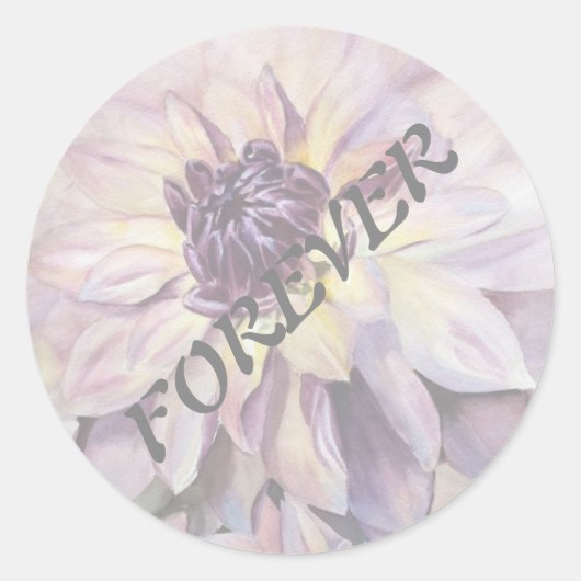 DAHLIA WEDDING STICKERS (Voorkant)