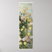 Dahlias, 1883, Claude Monet Poster (Voorkant)