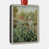 Dahlias 1896 metalen ornament (Rechts)