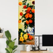 Dahlias 1, 1883 poster (Thuiskantoor)