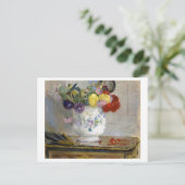 Dahlias Berthe Morisot Fine Art Briefkaart (Staand voorkant)