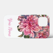 dahlia's bloemen Case-Mate iPhone case (Achterkant (horizontaal))