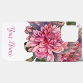 dahlia's bloemen Case-Mate iPhone case (Achterkant (horizontaal))