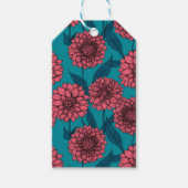 Dahlias Cadeaulabel (Voorkant)