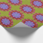 Dahlias & Clematis-pakpapier Cadeaupapier (Hoek)
