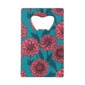 Dahlias Creditkaart Flessenopener (Voorkant)