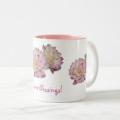 Dahlias Easter Tweekleurige Koffiemok (Voorkant rechts)