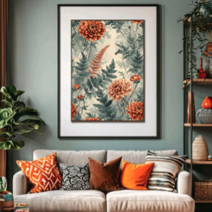 Dahlias en varens poster