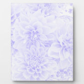 Dahlias in blauw fotoplaat (Voorkant)