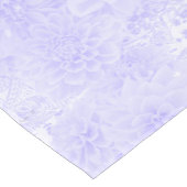 Dahlias in blauw korte tafelloper (Hoek)