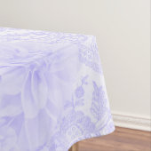 Dahlias in blauw tafelkleed (Voorbeeld)