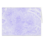 Dahlias in Blue Kaart (Voorkant Horizontaal)