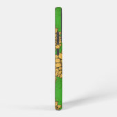 Dahlias in geel en groen samsung galaxy hoesje (Rechterkant)