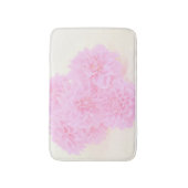 Dahlias in zacht roze badmat (Voorkant Verticaal)