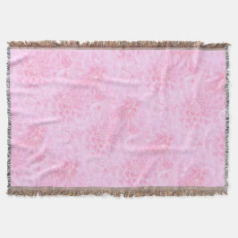 Dahlias in zacht roze deken