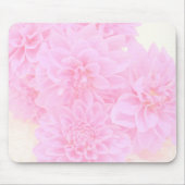 Dahlias in zacht roze muismat (Voorkant)