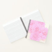 Dahlias in zacht roze notitieboek (Binnen)