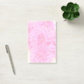 Dahlias in zacht roze post-it® notes (Kantoor)