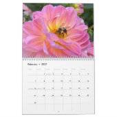 Dahlias Inspirational Photo Calendar Kalender (Feb 2027)