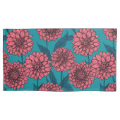 Dahlias Kussensloop (Voorkant-Links)