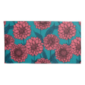 Dahlias Kussensloop (Achterkant-Rechts)