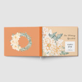Dahlias Marmalade Wedding Guestbook Gastenboek (Volledig)
