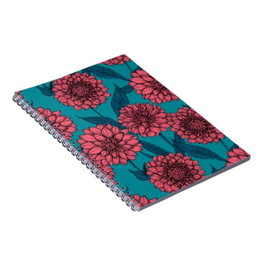 Dahlias Notitieboek (Rechterzijde)