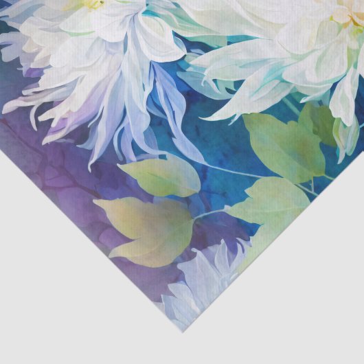 DAHLIAS-ontkoppelingsdocument Tissuepapier (Detail)