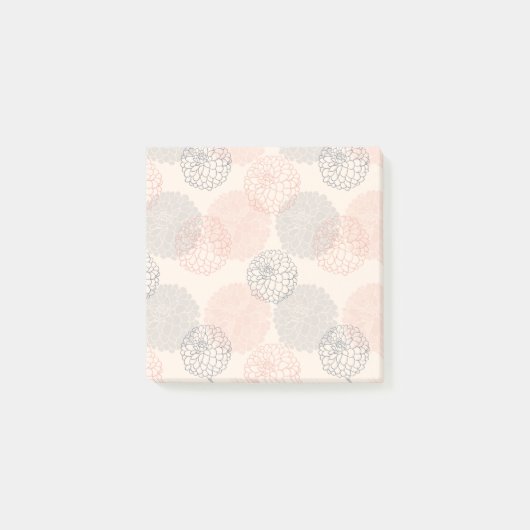 Dahlias Post It Notes (Voorkant)