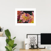 Dahlias Poster (Thuiskantoor)