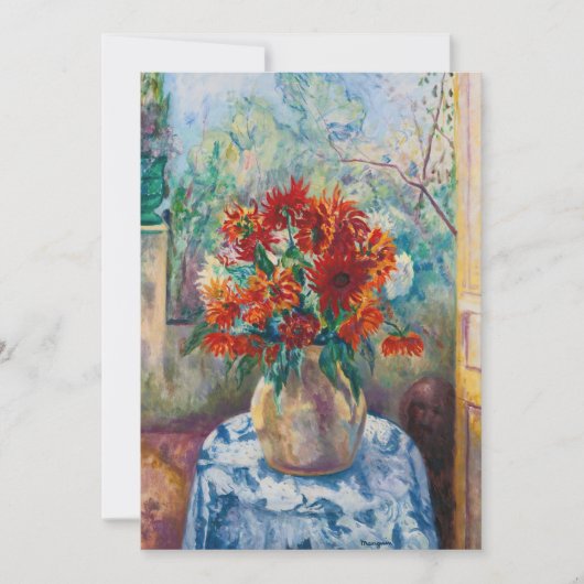 Dahlias, Saint-Tropez | Henri Manguin (Voorkant)