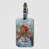 Dahlias, Saint-Tropez | Henri Manguin Bagagelabel (Voorkant (verticaal))