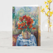 Dahlias, Saint-Tropez | Henri Manguin Kaart (Gele Bloem)