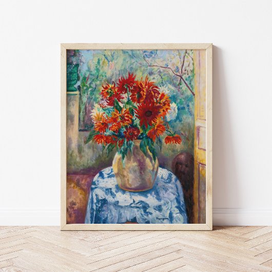 Dahlias, Saint-Tropez | Henri Manguin Poster