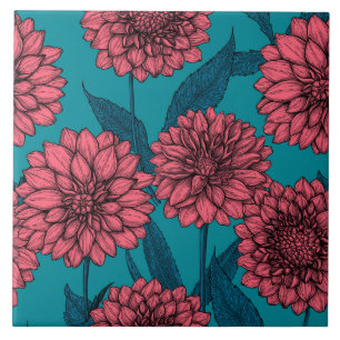 Dahlias Tegeltje